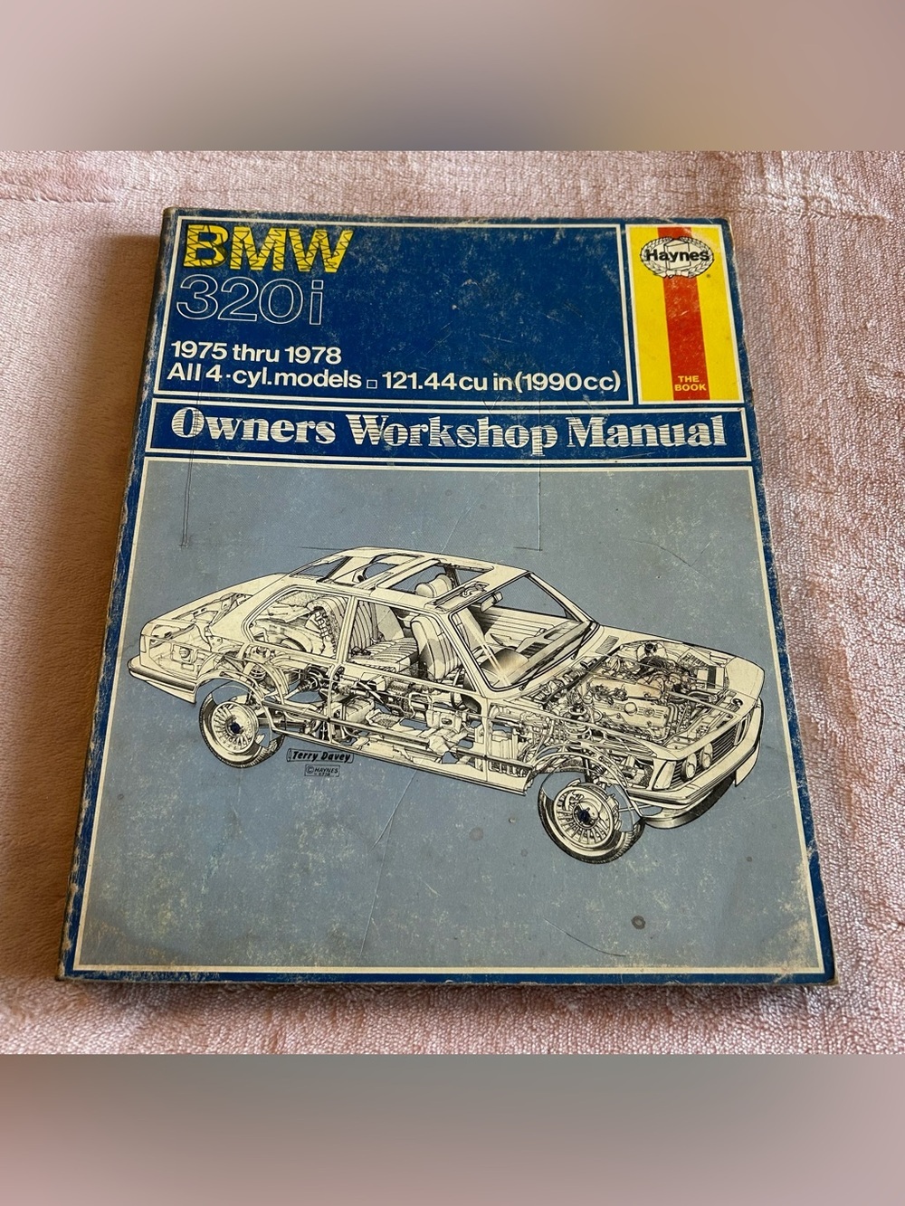 Haynes BMW 320i 1975-1978 all 4 cylinder models 121.44 cu in (1990cc) manual